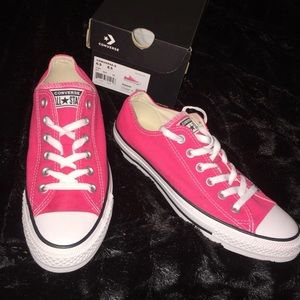 New in box hot pink Converse Sneakers